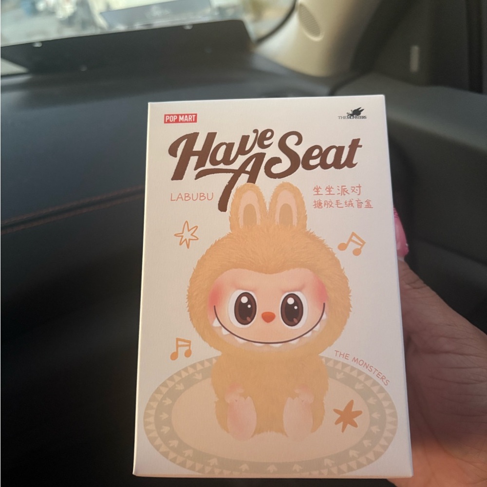 Pop Mart Labubu 'Have A Seat' Figurine